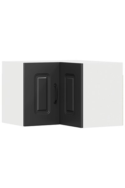 vidaxl Dulap de bucătărie Kalmar Negru 57 x 57 x 40 cm Lemn compozit
