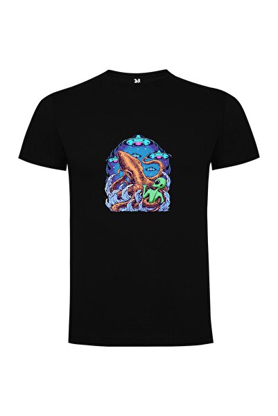 iLovePrints Squidlike Cosmic Horrors Tshirt