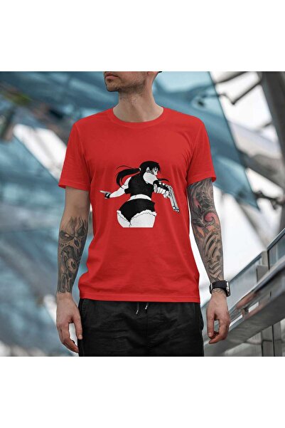 iLovePrints Anime Character with Guns Tshirt