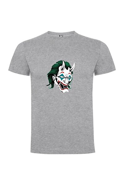 iLovePrints Grotesque Joker Smile Tshirt