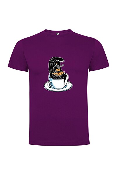 iLovePrints Coffee and Corpse Surfing Tshirt