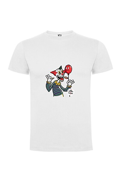 iLovePrints Balloon Jester Trading Card Tshirt
