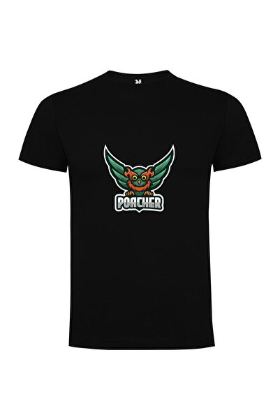 iLovePrints Owly Gaming Logo Design Tshirt