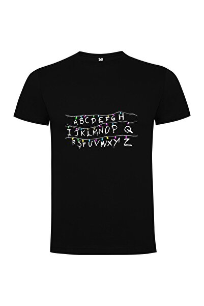 iLovePrints Chalkboard Christmas Stranger Vibes Tshirt