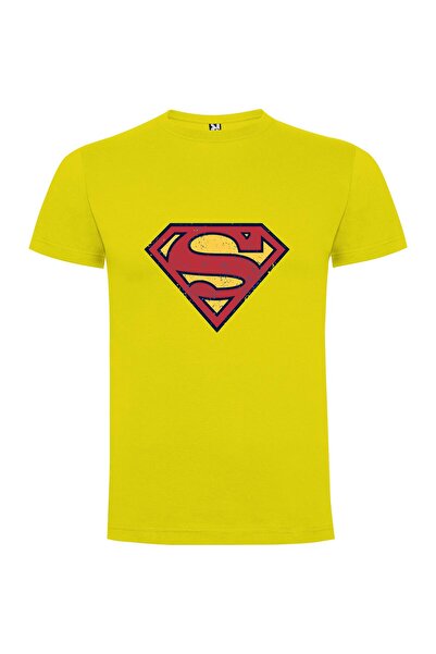 iLovePrints Vintage Superman Emblem Tshirt