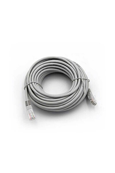 Adeleq Καλώδιο Patch Cord Δικτύου (Ethernet) UTP Cat5e , 10m, Γκρι