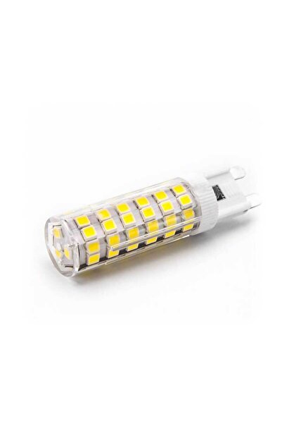 Adeleq Λάμπα SMD LED διάφανη, 5W, για Ντουί G9, 3000K (Θερμό Λευκό)
