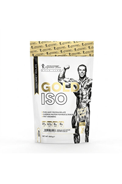 kevin levrone KL Gold ISO Vanilla Whey Protein Isolate 500g High Protein Low ...