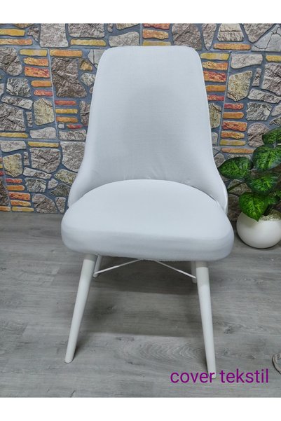 COVER TEKSTİL Chair Cover with Arms Lakos Fabric