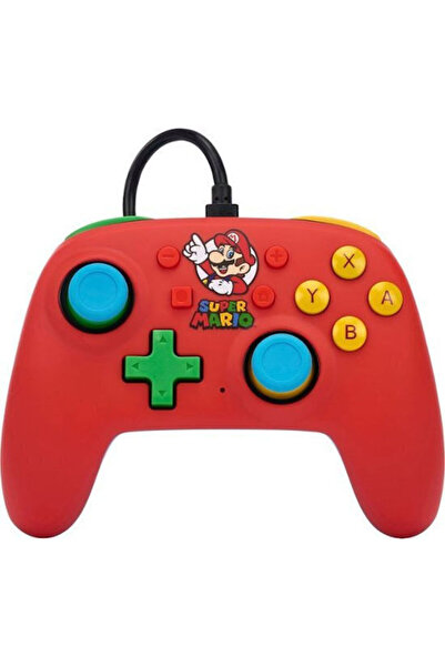 Powera Νάνο Ενσύρματο Χειριστήριο για Switch Mario Medley