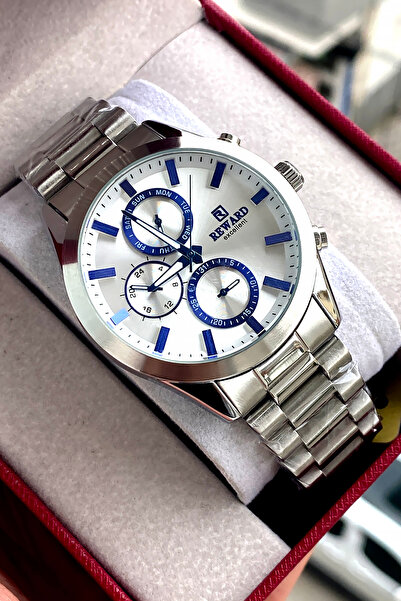 Reward Original 2 Year Warranty Men's Wristwatch Steel Band 3 Atm Water Resis...