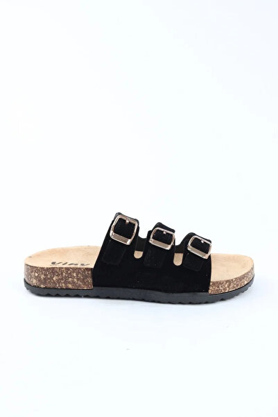 VİNY Women's Comfort Slide Sandals – Adjustable Triple Buckle Slippers, Light...
