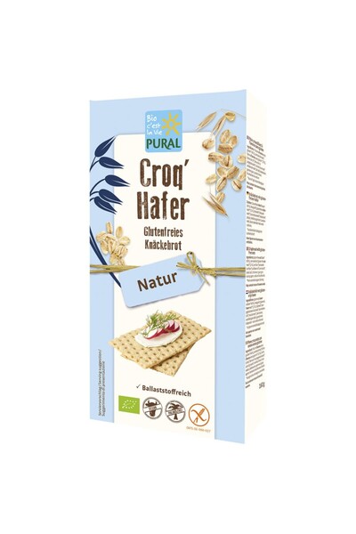 Pural Crackers din ovaz fara gluten,