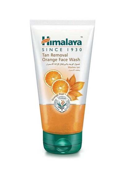 Himalaya Orange Tan Removal Face Wash, 150 ml