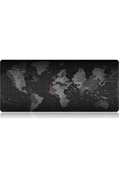 ACP Παγκόσμιος Χάρτης Gaming Mouse Pad XL 700mmx300mm Μαύρο