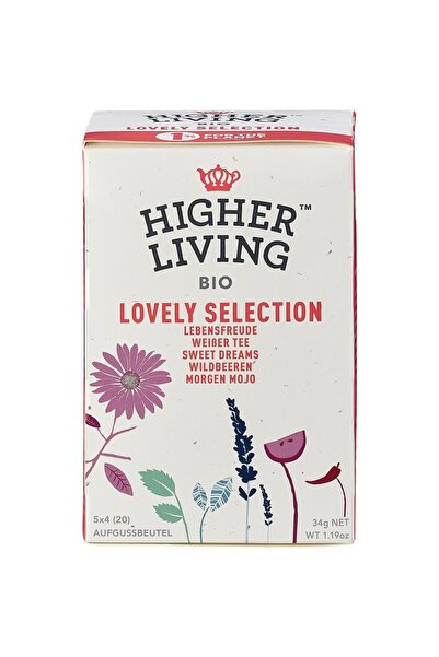 HIGHER LIVING Selectie de ceaiuri 20 plicuri,