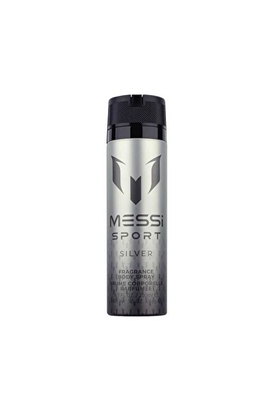 MESSİ Sport Silver Eau Fragrance Body Spray, 200 ml