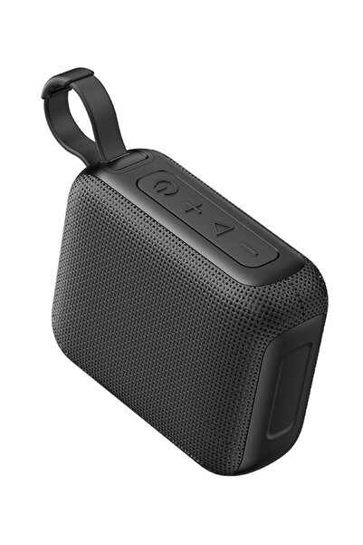 Usams φορητό ηχείο YX015, 5W, Bluetooth, 1200mAh, μαύρο