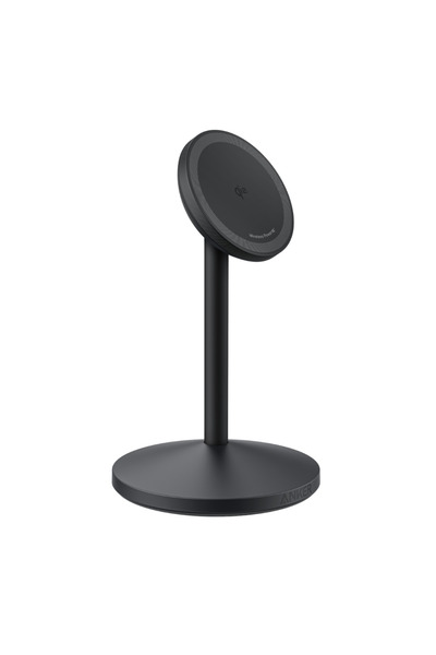 Anker MagGo Qi2 15W Suport de încărcare wireless 2-în-1 pentru iPhone - Negru