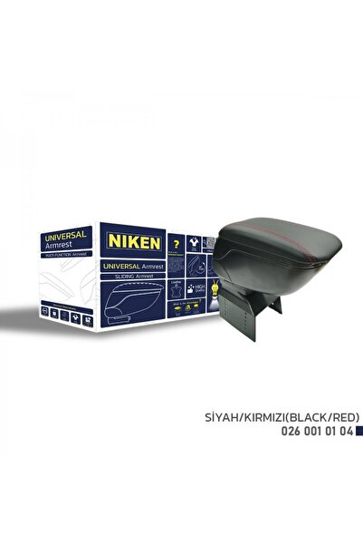 VİTEKSA NIKEN SÜRGÜLÜ KOLÇAK GENİŞ DİKİŞLİ SİYAH KIRMIZI