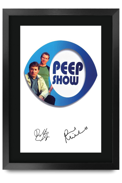 HWC Trading A3 FR Peep Show Robert Webb Gifts Printed Signed Autograph Pictur...