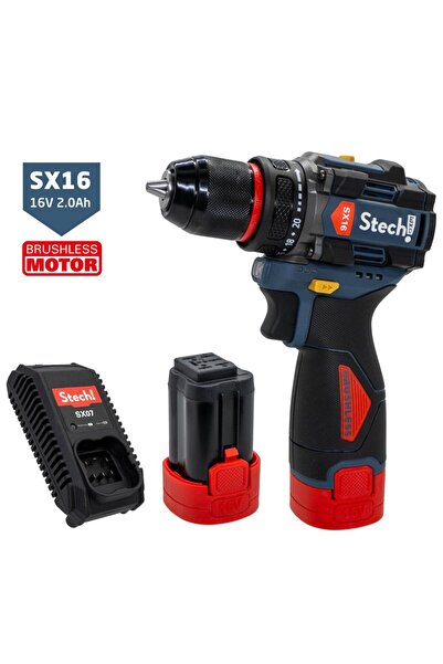 StechEnd SX16 16V Akülü Matkap (2 x 2.0 Ah) - SX16