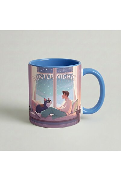 Petgifts Cana Cadou Personalizat Amuzanta Cu Mesaj Winter Nights - Ceramica 3...