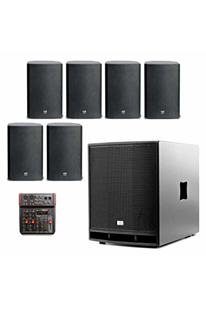 the box Sistem audio activ Audiosat 6.1 660W pentru Sală de sport, Restaurant...