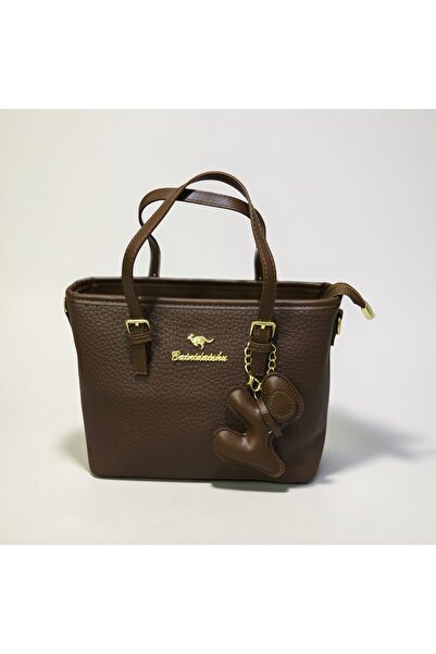 Desire 8614-Bainidaishu PU Leather Handbag Dark Brown Color