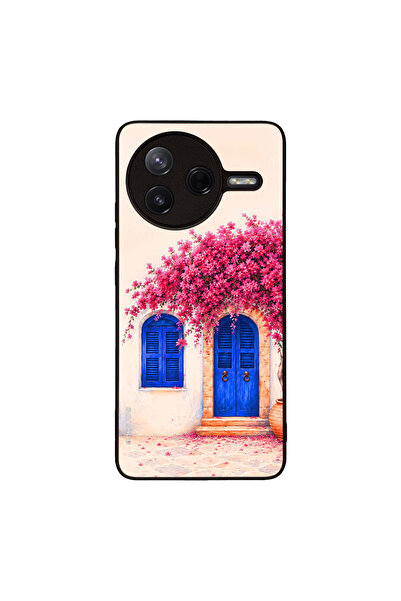 Sonique Θήκη Greek Island Muse Series για Xiaomi Poco F7 Pro 5G Ροζ Μπουκαμβίλια