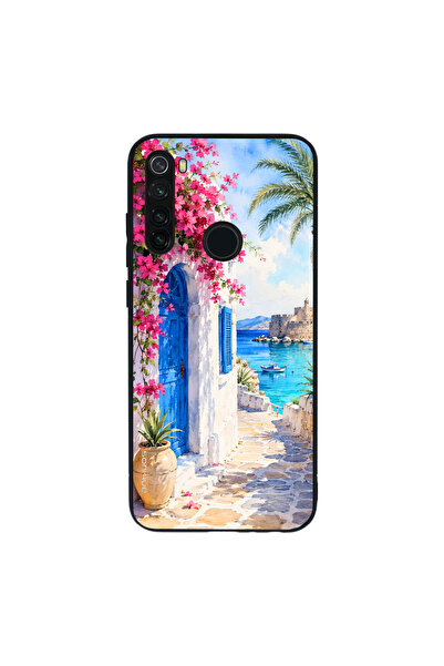 Sonique Θήκη Greek Island Muse Series για Xiaomi Redmi Note 8T Σοκάκι Ρόδου
