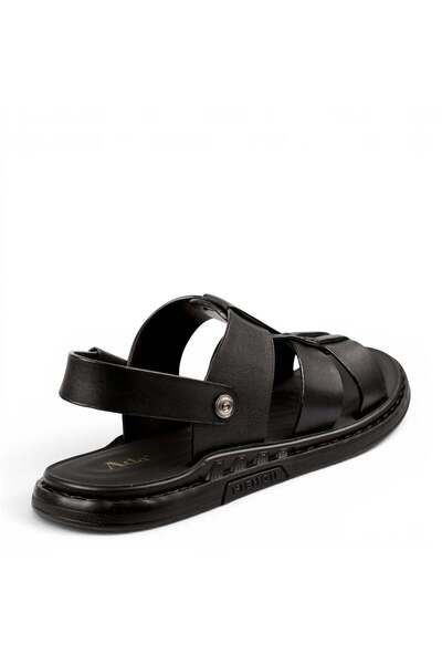 ADA SHOES Sandale casual 1S8535 - 44, Negru, Piele