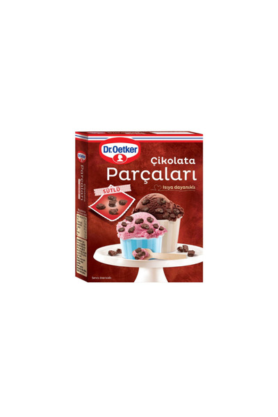 Dr. Oetker Sütlü Çikolata Parçaları 70 g