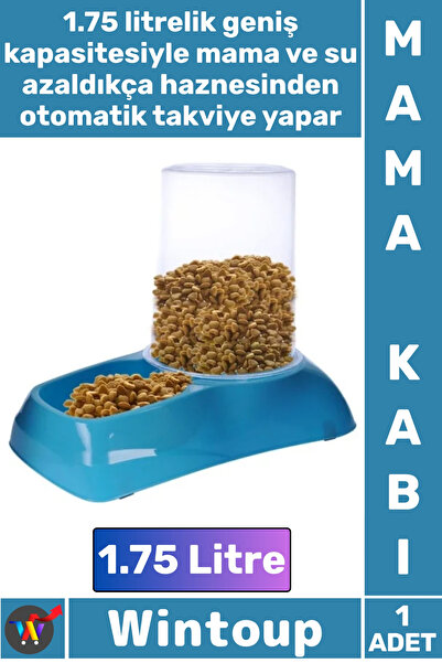 Wintoup # وعاء طعام أوتوماتيكي ذكي للقطط والكلاب من ماما كابي، وعاء طعام بلاس...