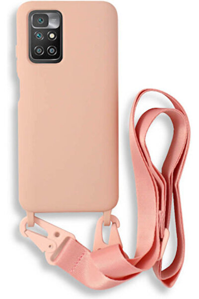 Other Bodycell Πίσω Θήκη Σιλικόνης με Λουράκι Ροζ (Redmi 10 / 10 2022) Κωδικό...