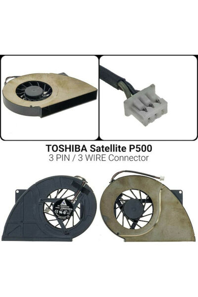 Toshiba Ανταλλακτικός ανεμιστήρας φορητού υπολογιστή για Satellite P500