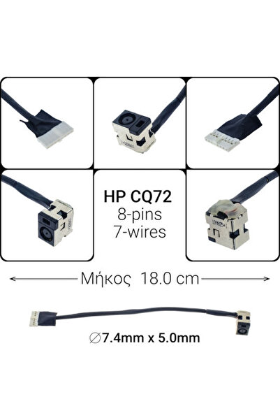 HP Πρίζα ρεύματος με καλώδιο για