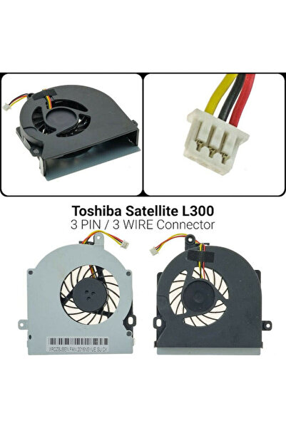 Toshiba Ανταλλακτικός ανεμιστήρας φορητού υπολογιστή για L300