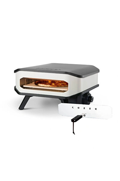 Cozze Cuptor electric pentru pizza de 34cm cu ușă și piatră pentru pizza