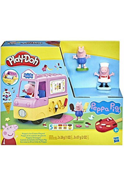 Hasbro Games Hasbro Play-Doh Πλαστοζυμαράκια - Σετ Παιχνιδιού Παγωτού της Πέπ...