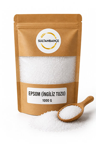 sultanbahçe Epsom Tuzu 1000 g (İngiliz Tuzu) - %100 Doğal Banyo, Ayak Bakımı ...