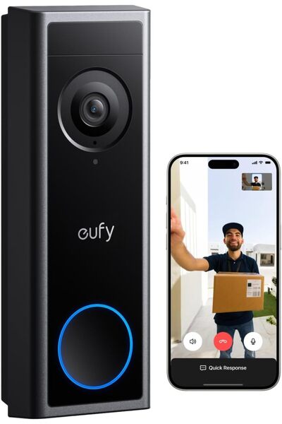 eufy C31 2K Sonerie video Wi-Fi cu compatibilitate HomeBase 3