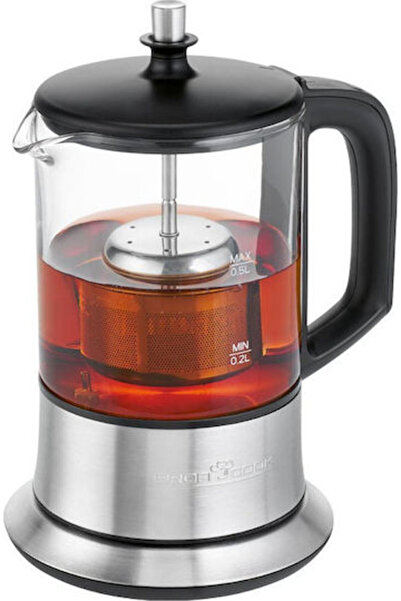 Profi Cook PC-TK 1165 Τσαγιέρα 500ml 1100W Ασημί Κωδικός: 258538