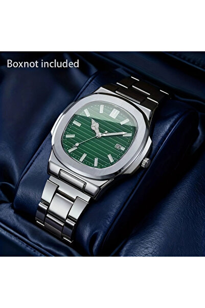 Nobrand Men's Watch with Square Face, & Analog Display - Elegant Dress Watch ...