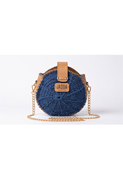 JADDA Handmade Daily Knitted Handbag Paper Thread