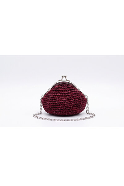 JADDA Handmade Daily Knitted Wallet Ribbon Rope