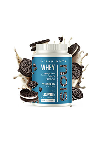 NOIS Whey Crumble 900G Protein Tozu Cookies & Cream Aromalı