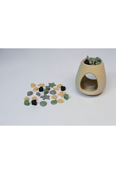 Handmade Ceară parfumată cu aromă de bumbac proaspăt pentru parfumarea locuin...
