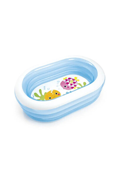 Intex Piscină gonflabilă ovală pentru copii, 163x107x46, 3 ani+