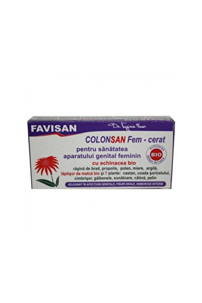Favisan Colonsan Fem -Cerat cu Echinacea Bio Favisan, 22.80 g
